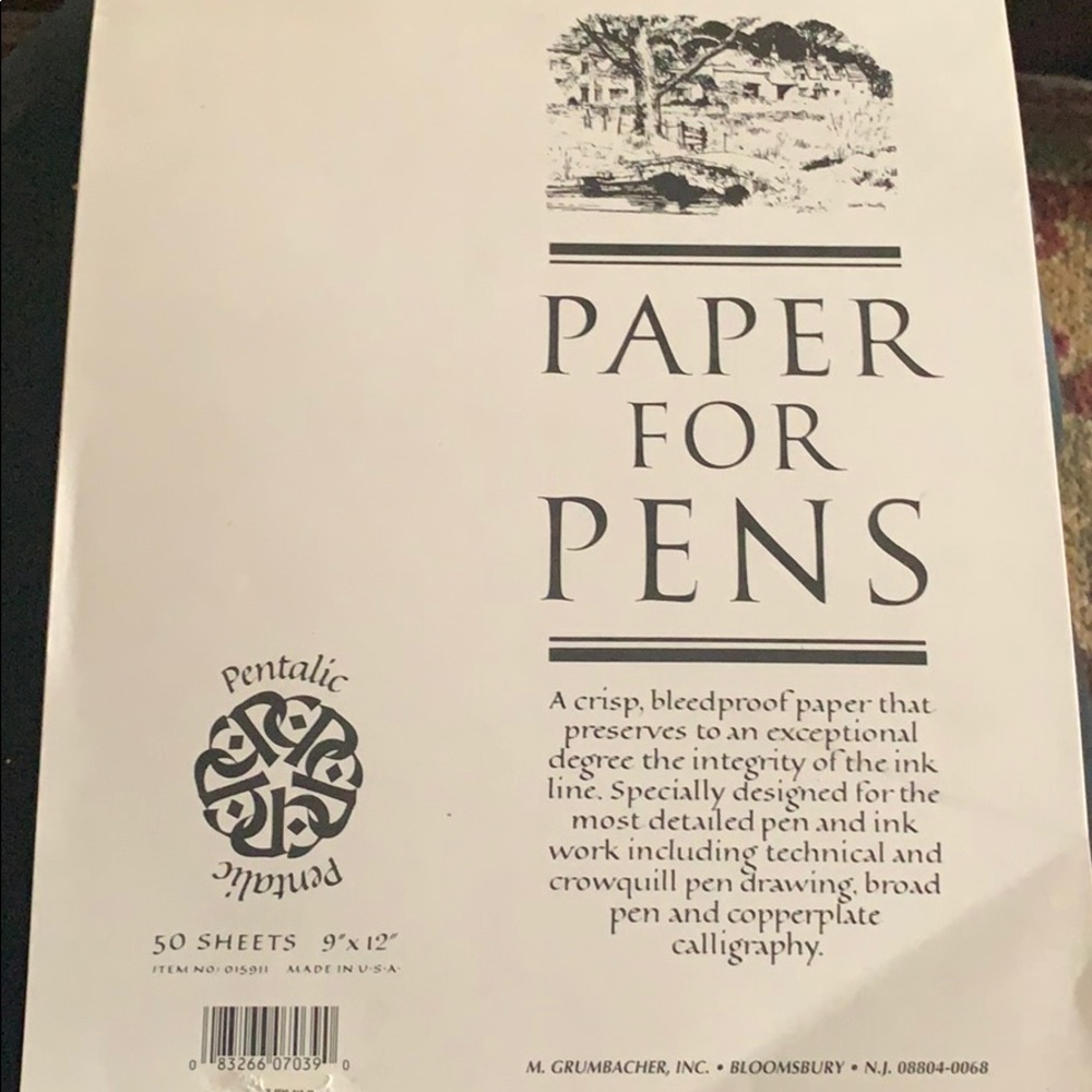 NWOT Paper For Pens drawing pad